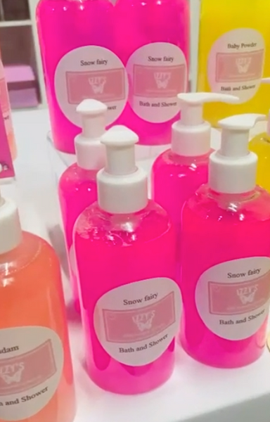 New hand wash and shower/bath gels